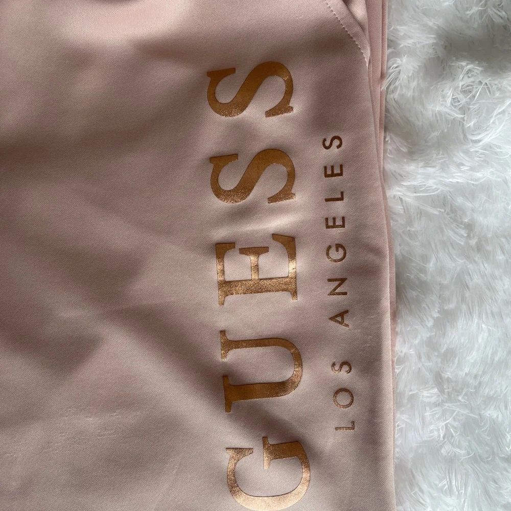 GUESS Women’s Pink Jogger Pants - Picture 4 of 6